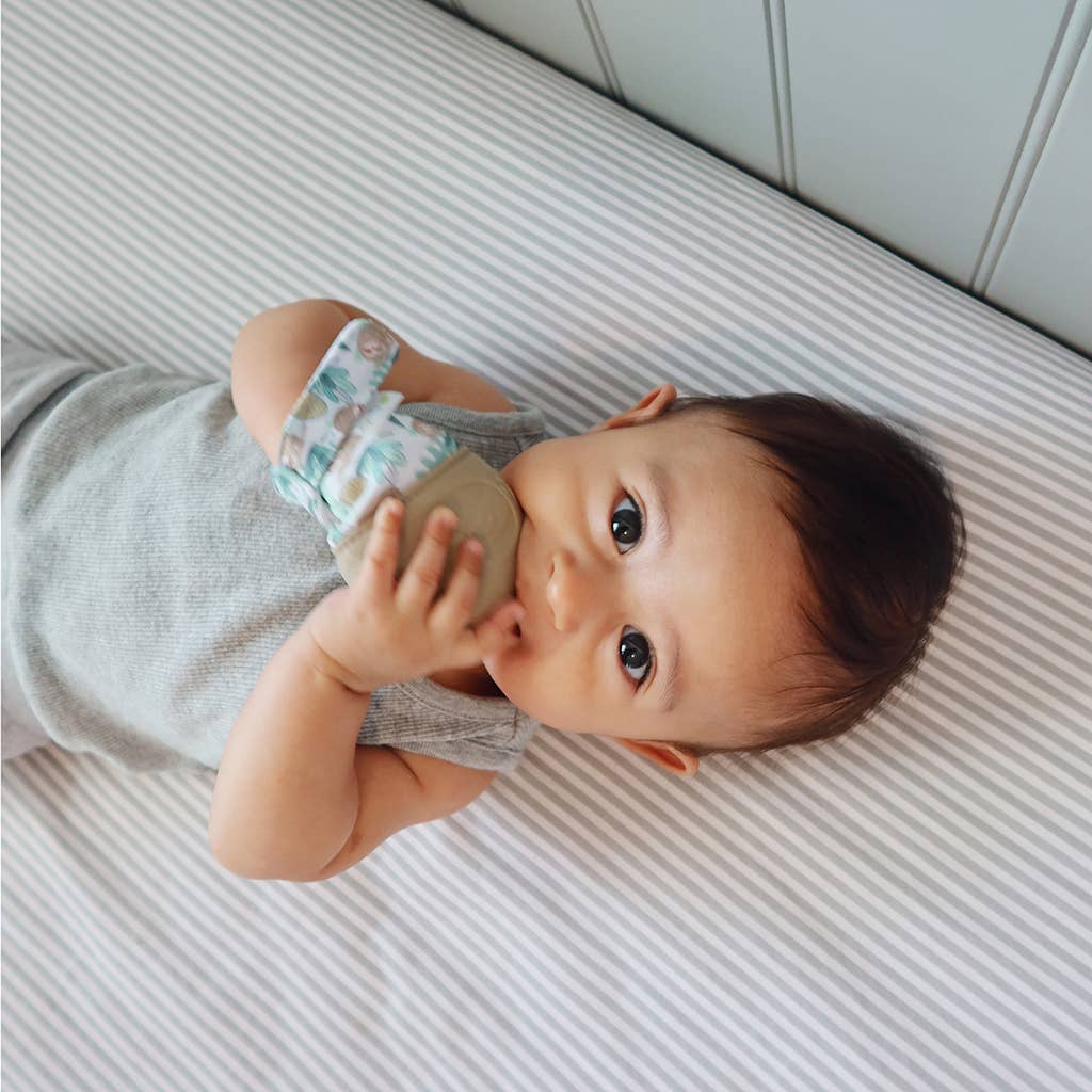 Sloth Teething Mitt