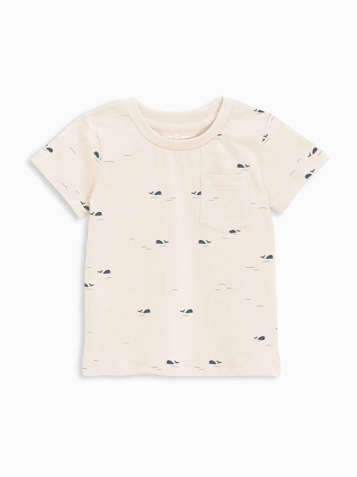 Everest Pocket Shirt - Whales / Harbor