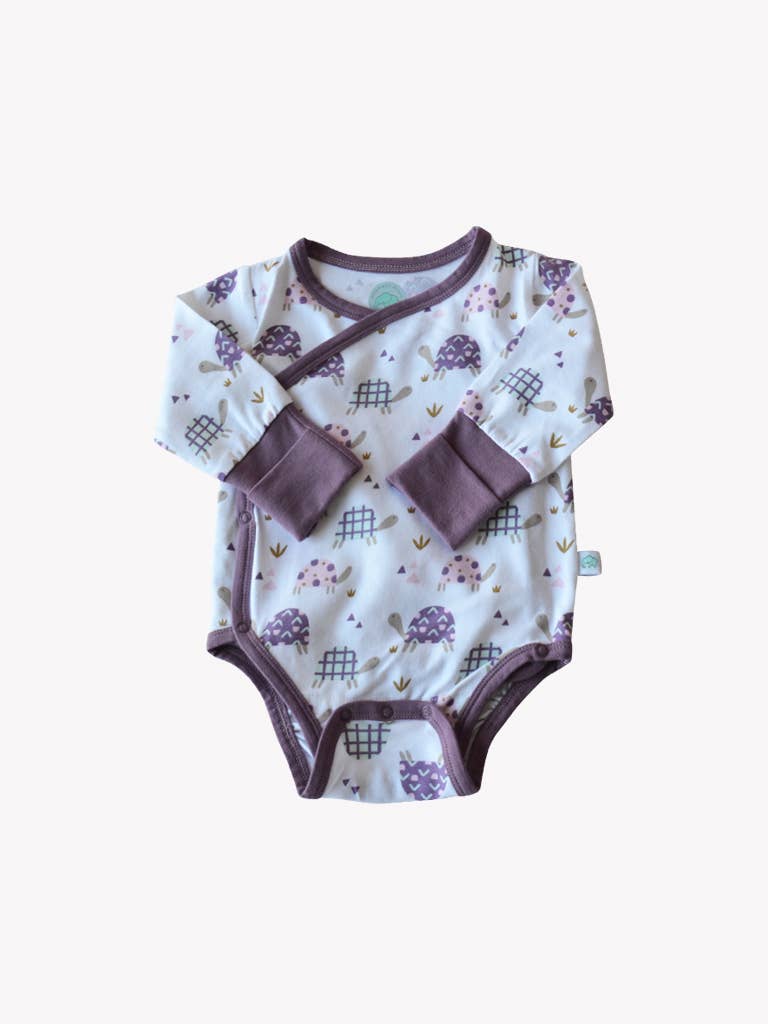 Grow With Me Kimono Onesie - Tilly Tortoise