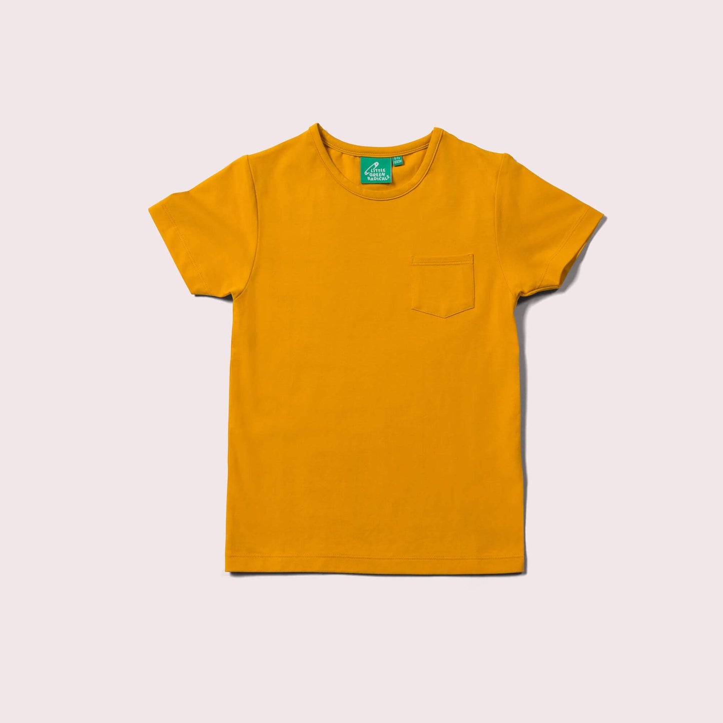 Organic Gold Pocket Short Sleeve Shirt