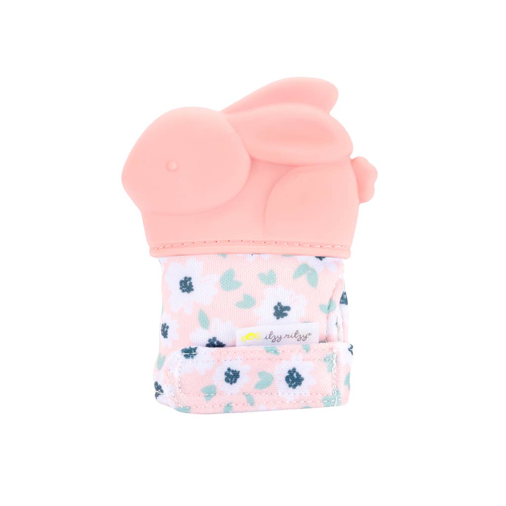 Itzy Mitt™ Bunny Silicone Teething Mitt