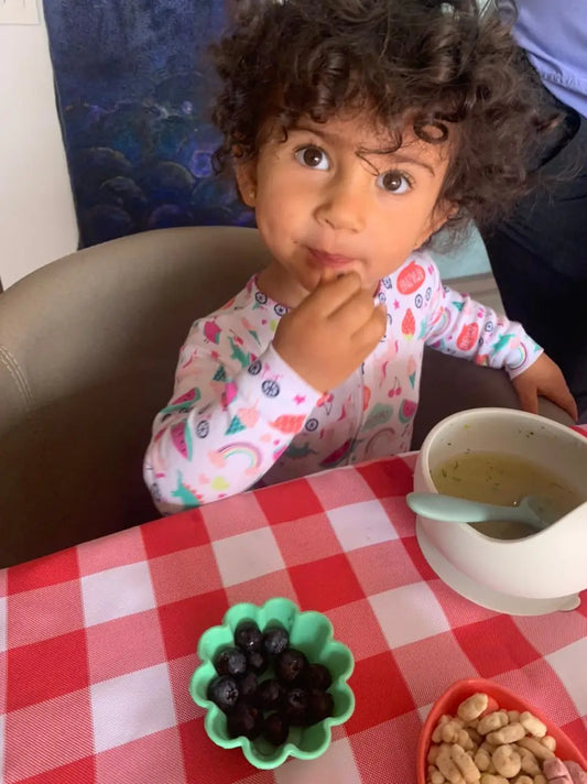 Silicone Suction Bowl & Spoon Set-Mist