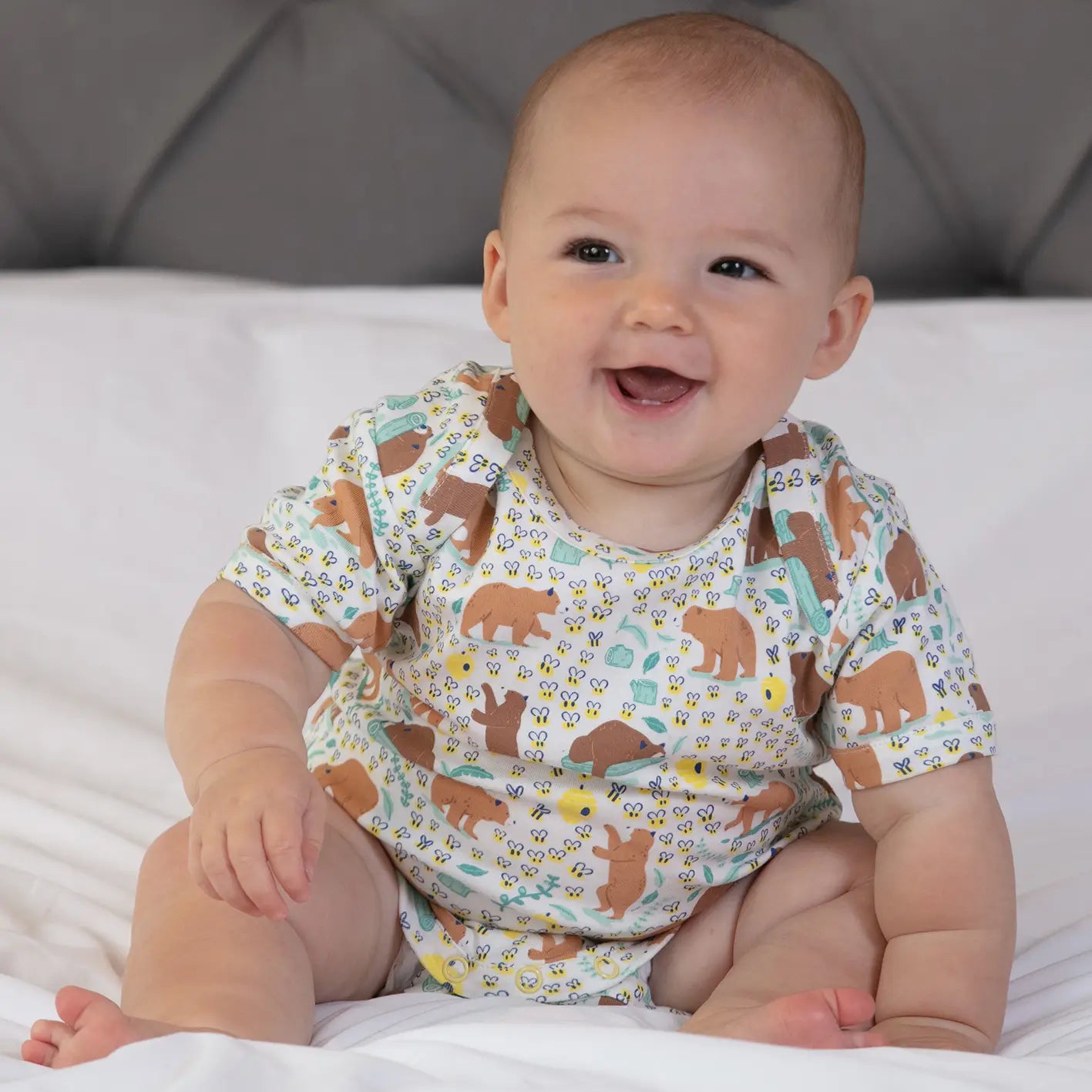 2 Pack Bodysuits - Baby Bear