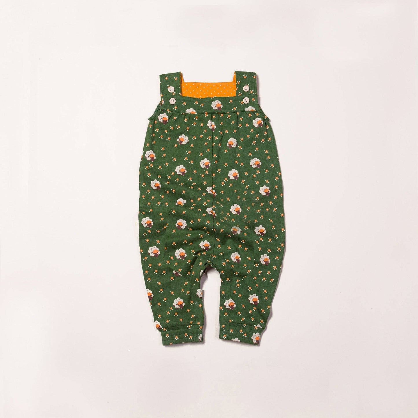 Organic Golden Sheep Dungarees