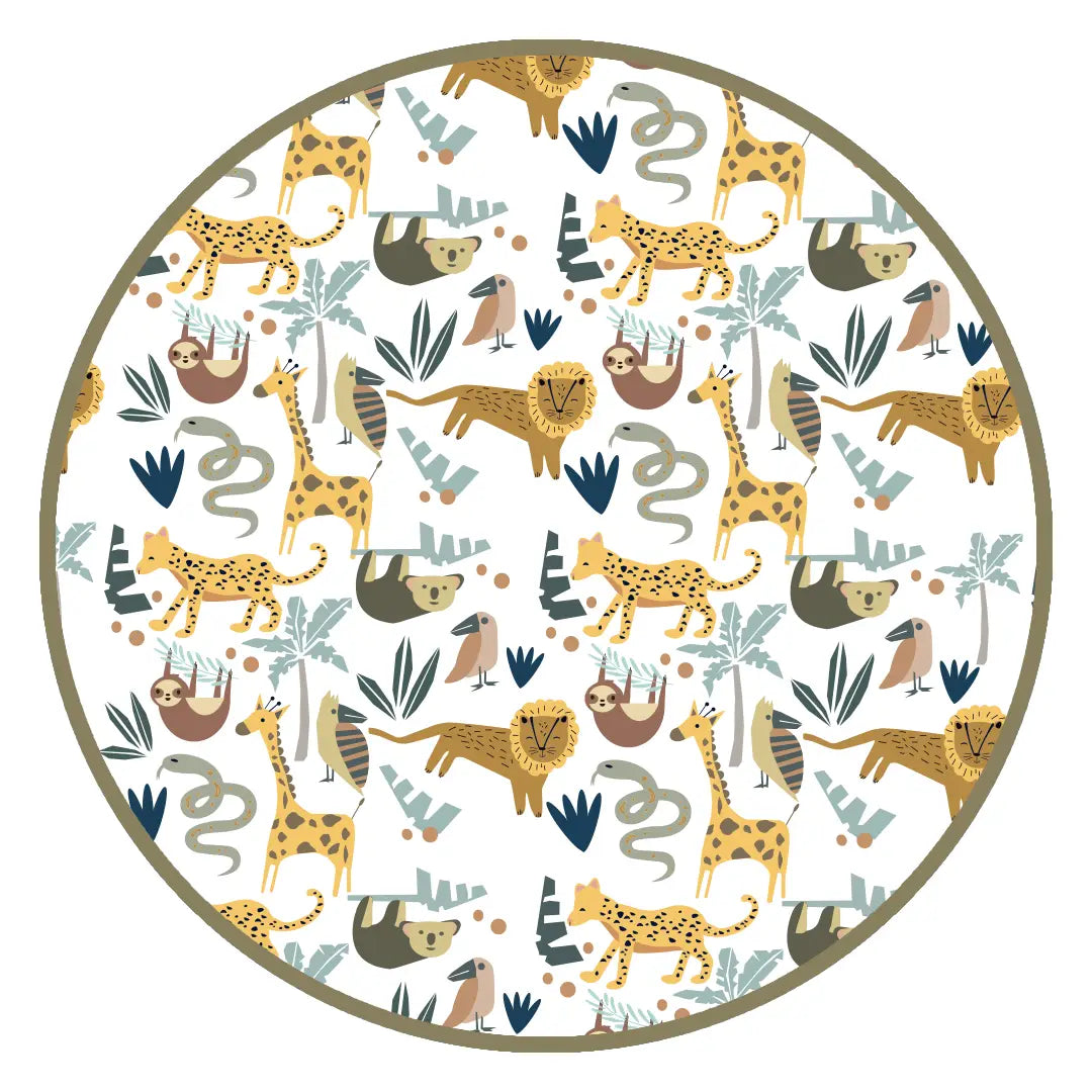 Jungle Friends Bamboo Convertible Pajamas