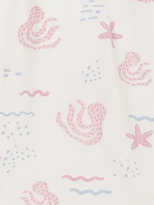 Octopi Square-Neck Pima Bubble