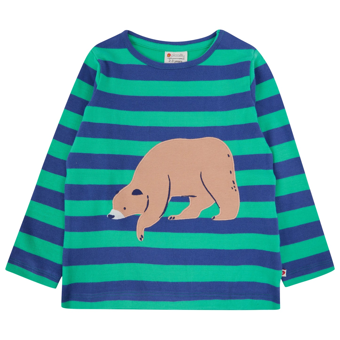 Organic Mountain Bear Long Sleeve Shirt