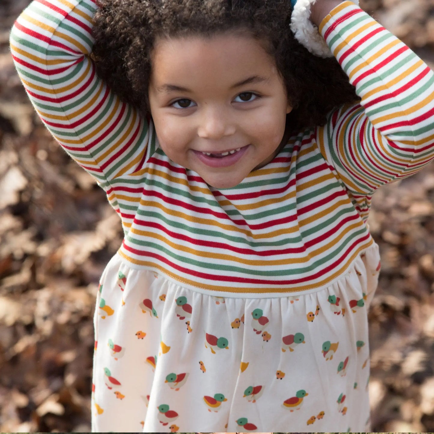 Organic Weather For Ducks Dress