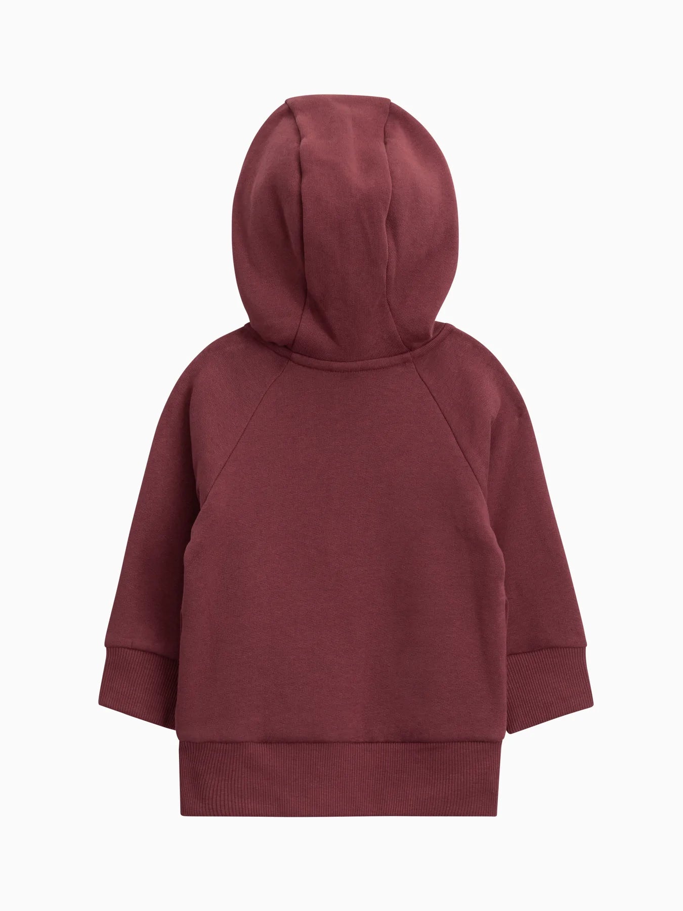 Organic Max Fleece Zip Hoodie - Plum