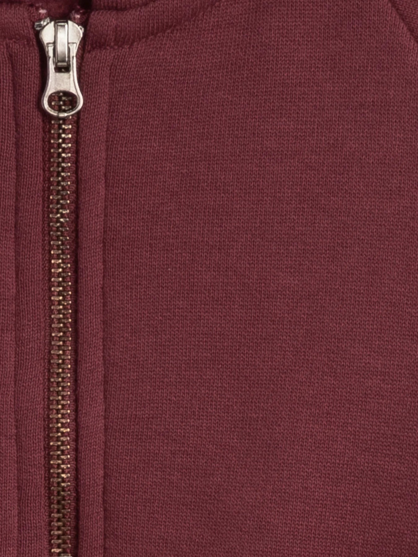Organic Max Fleece Zip Hoodie - Plum
