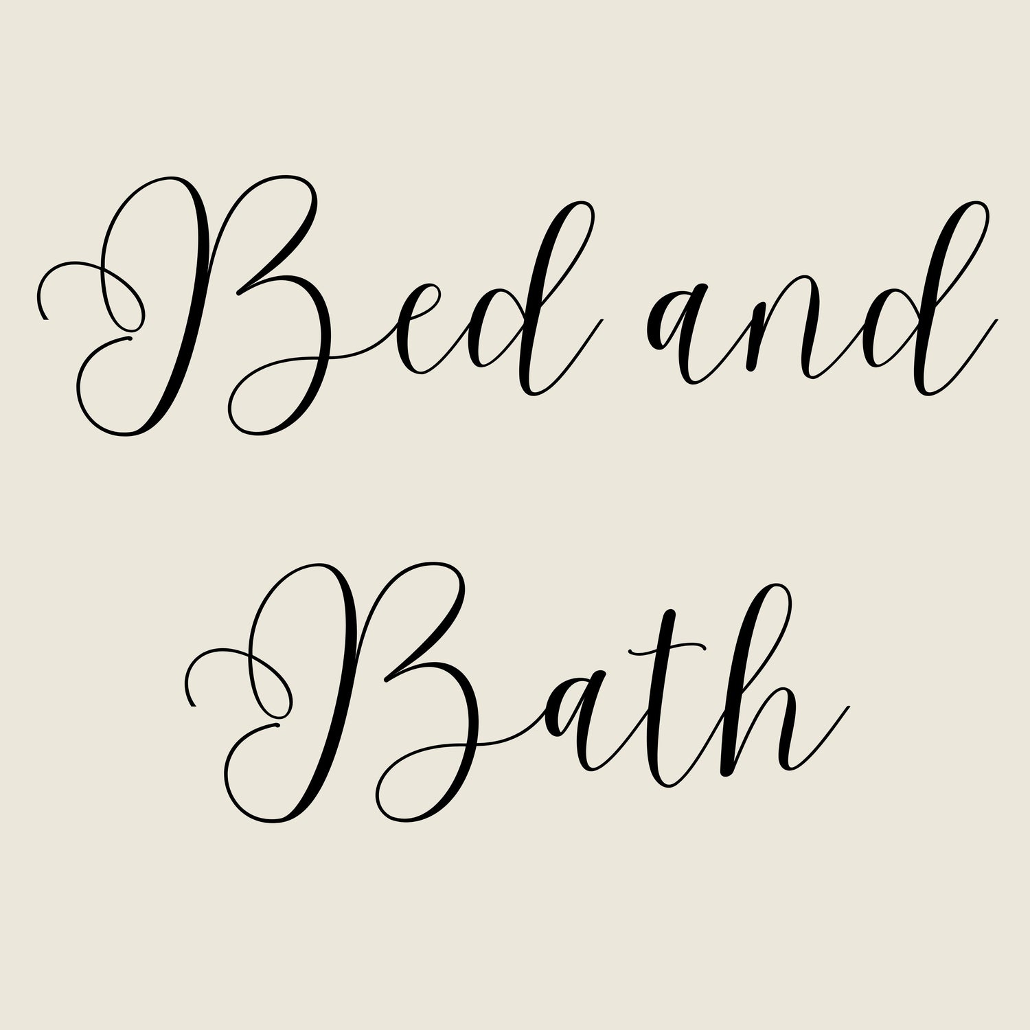 Bed and Bath