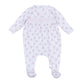 Baby's Teddy Pink Smocked Pima Footie