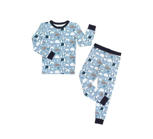 Polar Pals Bamboo Pajamas Set