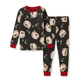 Organic Candy Cane Bears 2PC Shirt/Pant Pajamas