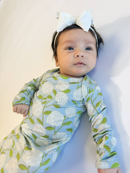 Hydrangeas Bamboo Gown