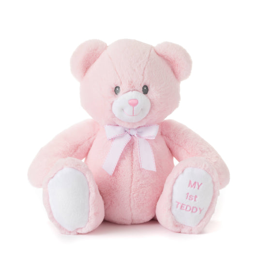 12" My First Teddy Bear Stuffed Animal - Pink