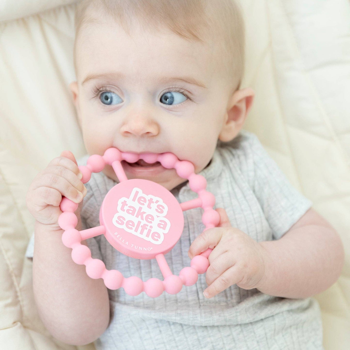 Lets Take a Selfie Happy Teether