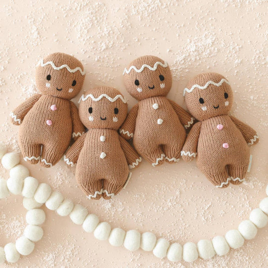 Baby Knitted Icing White Gingerbread