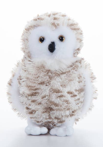 9" Wild Onez Snowy Owl Stuffed Animal