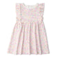 Organic Peony Flutter Dress + Bloomers