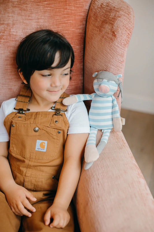 Organic Pirate Pig Plush Toy
