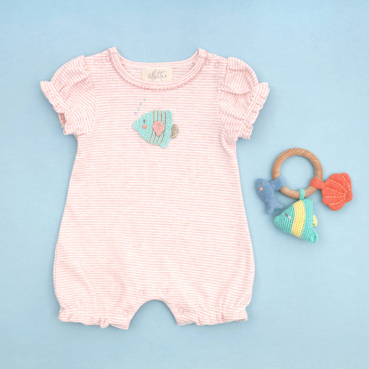 Crochet Tropical Fish Romper