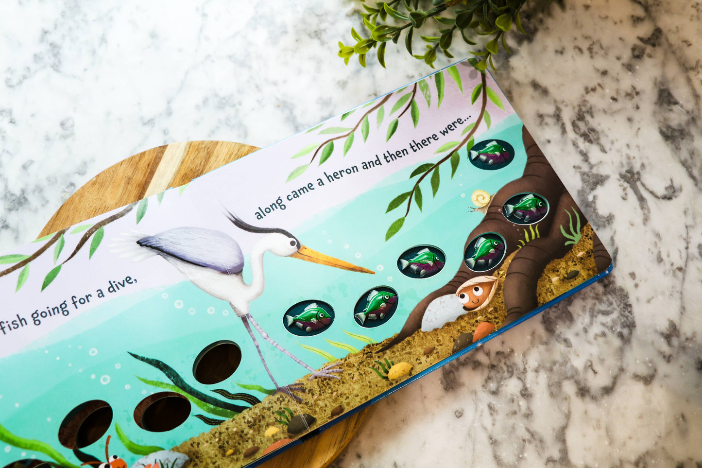 Ten Little Fish Board Book