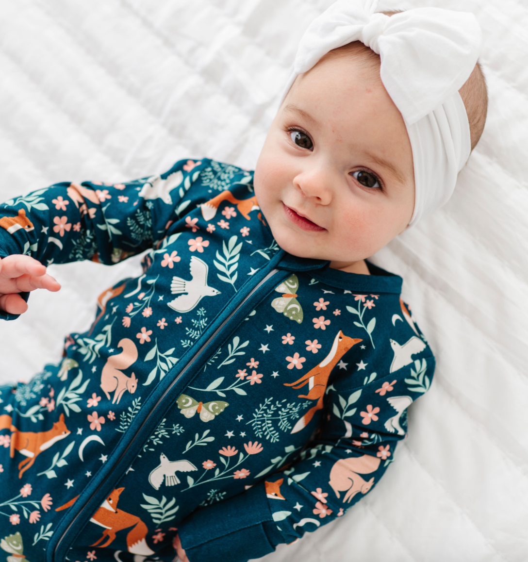Woodland Girl Bamboo Convertible Pajamas