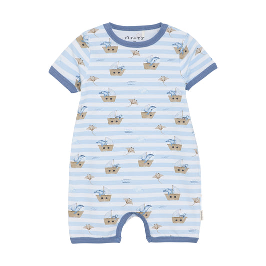 Ocean Adventure Organic Romper