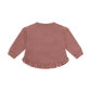 Organic Cat Ruffle Textured Sweatshirt