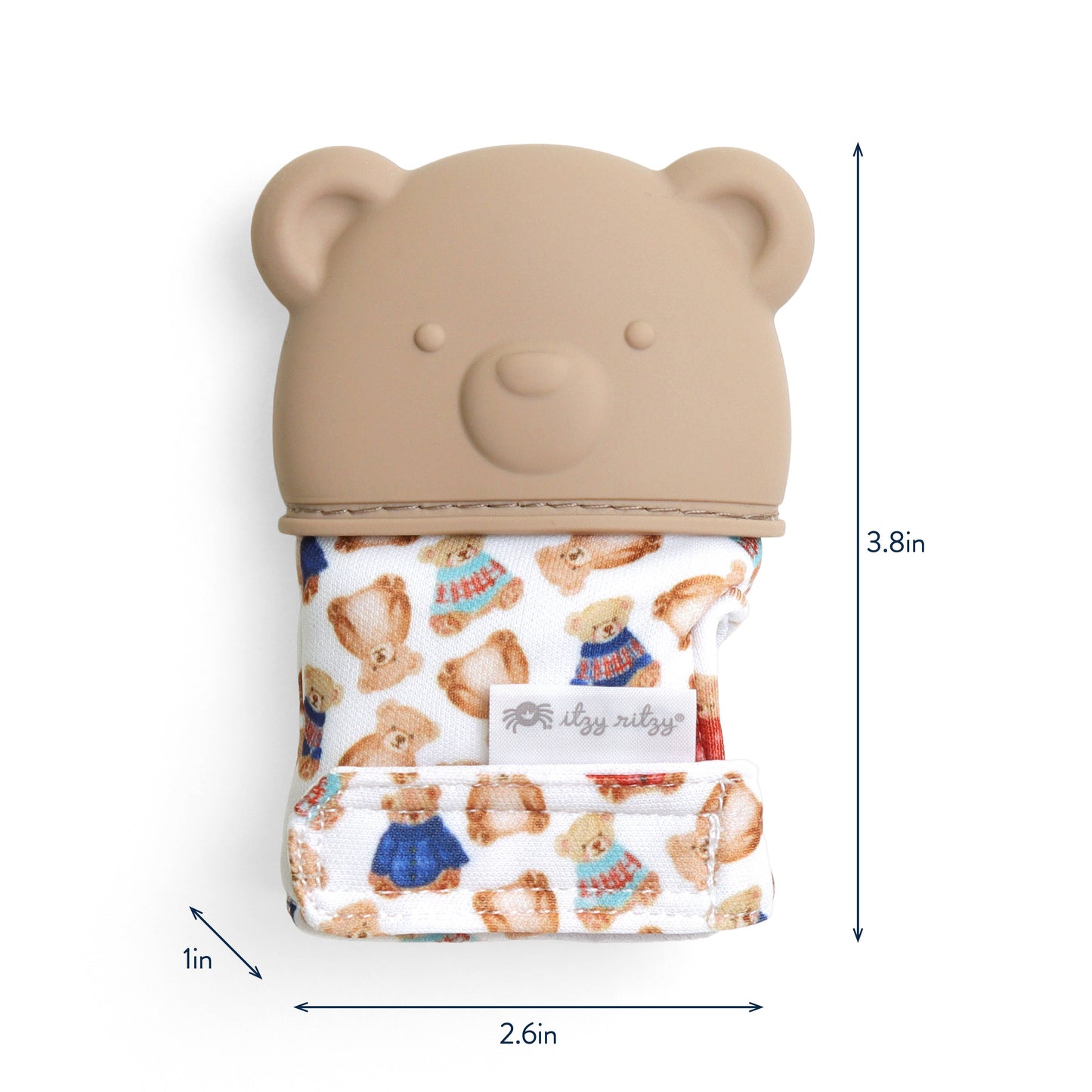 Vintage Bear Itzy Teething Mitt