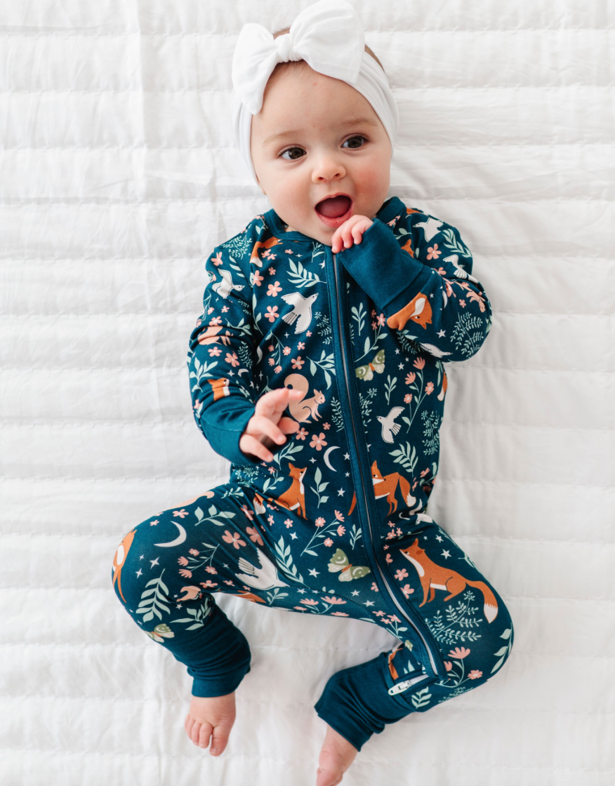 Woodland Girl Bamboo Convertible Pajamas