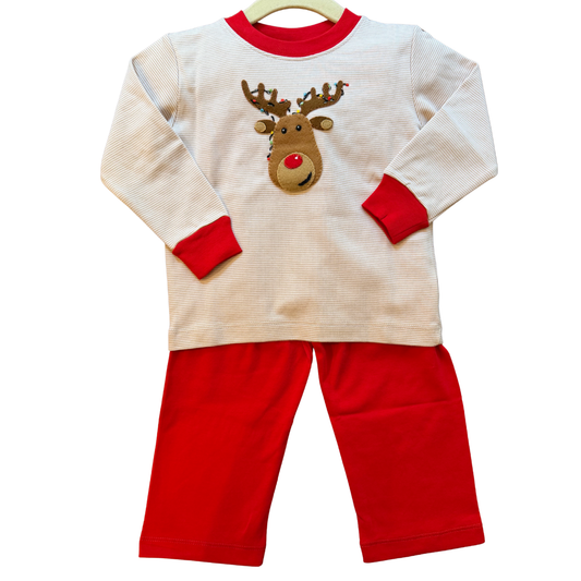 Antler Lights Pima Shirt + Pants Set