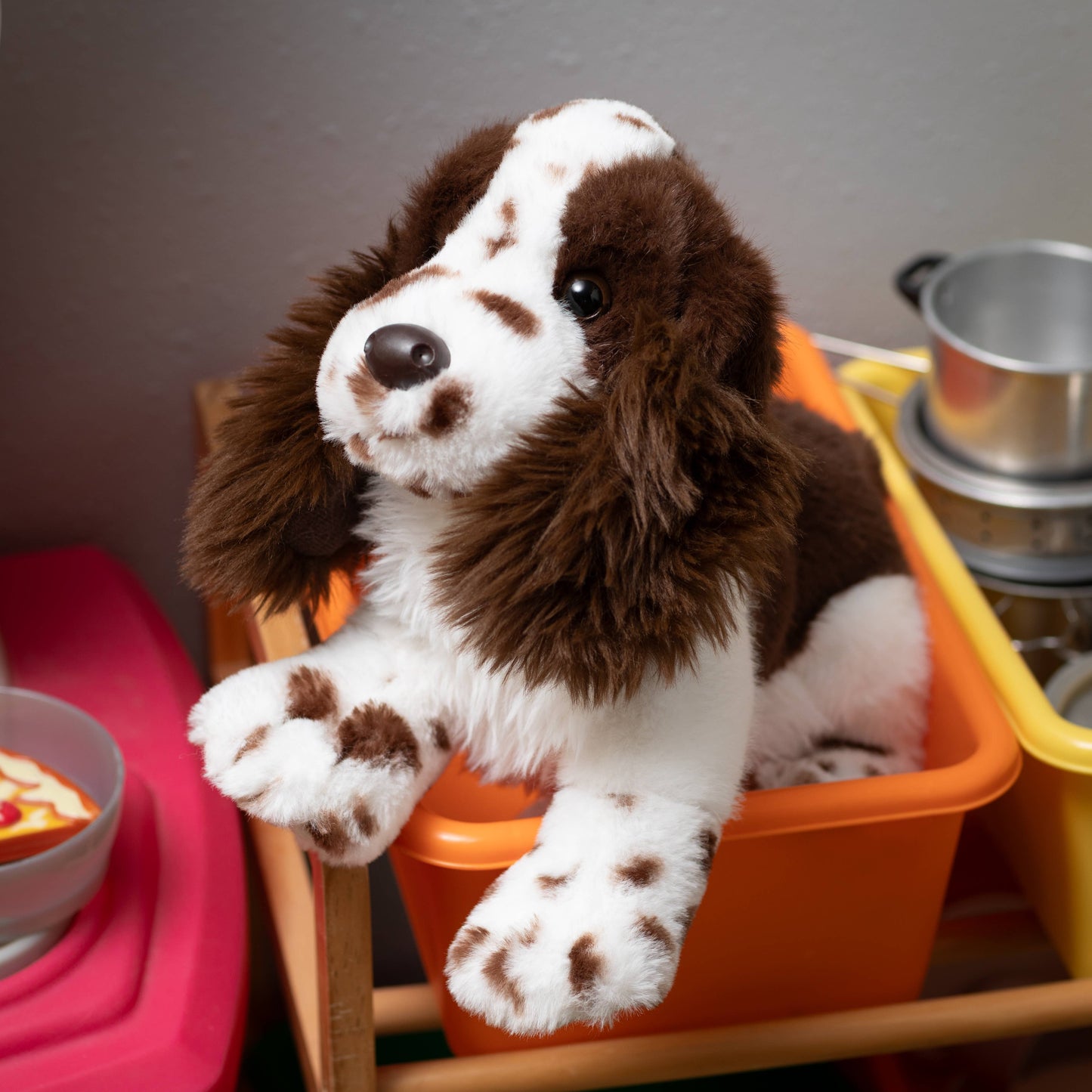 10" Springer Spaniel Dog Stuffed Animal