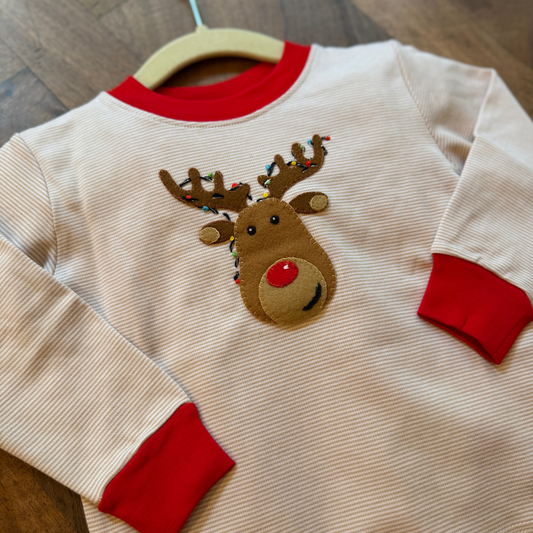 Antler Lights Pima Shirt + Pants Set