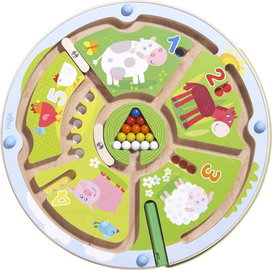 Number Maze Magnetic Game – STEM Learning Toy – Montessori Toddler Toy