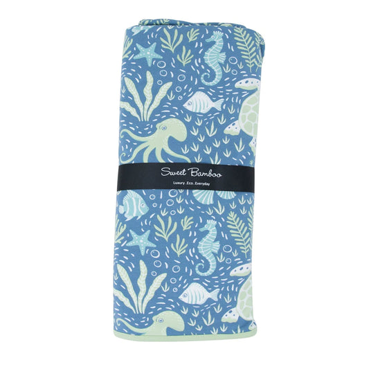 Under the Sea Bamboo Blanket
