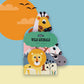 Wild Animals Bookscape Board Book