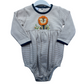 Rory Lion Hand Appliqued and Embroidered Pima Bubble