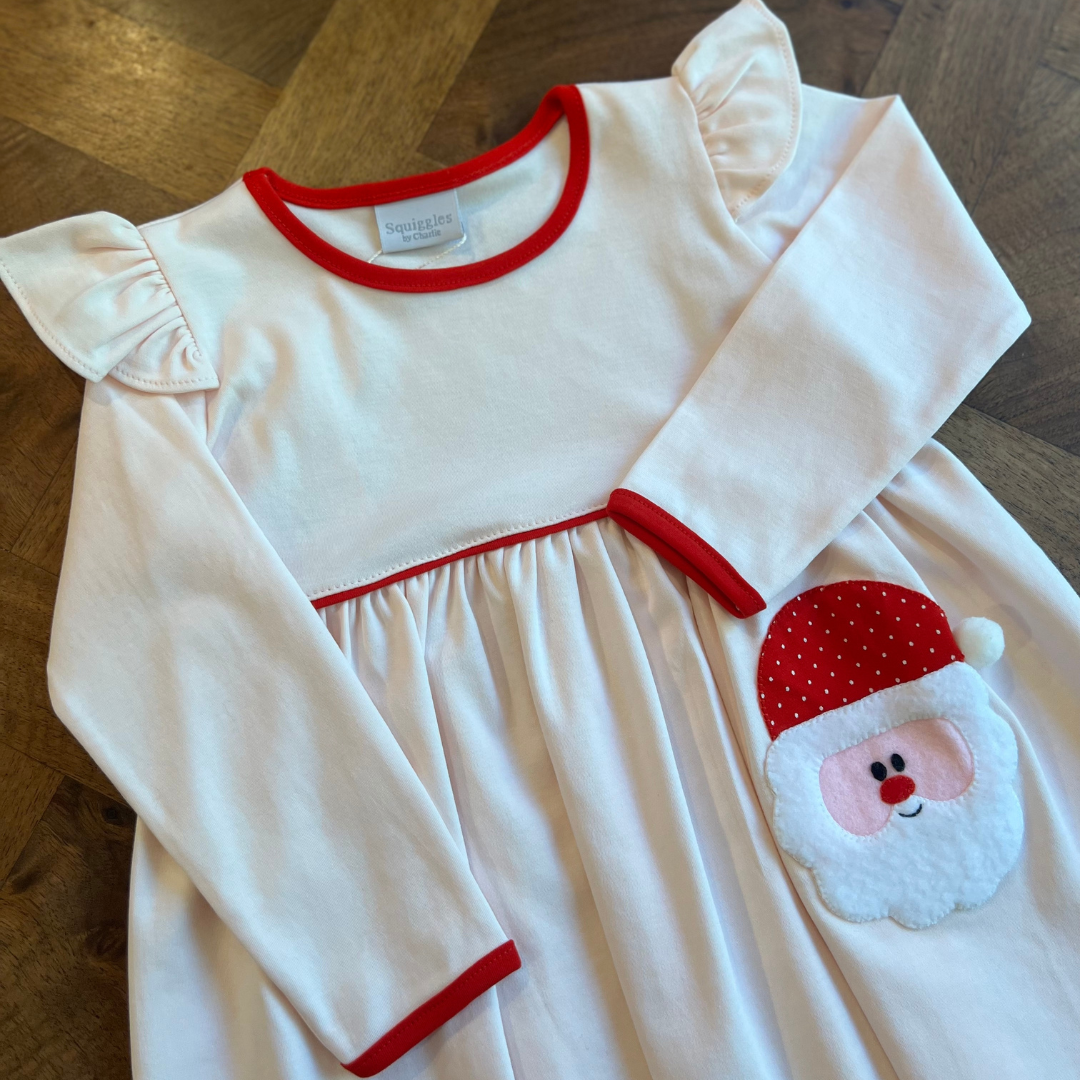 Santa Pocket Pima Dress