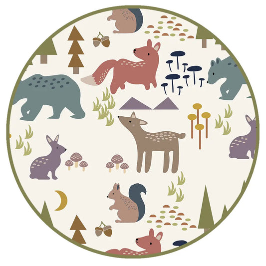 Forest Friends Bamboo Blanket