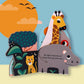Wild Animals Bookscape Board Book