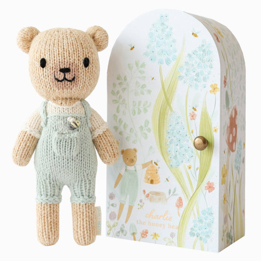 Tiny Charlie the Honey Bear Stuffed Animal