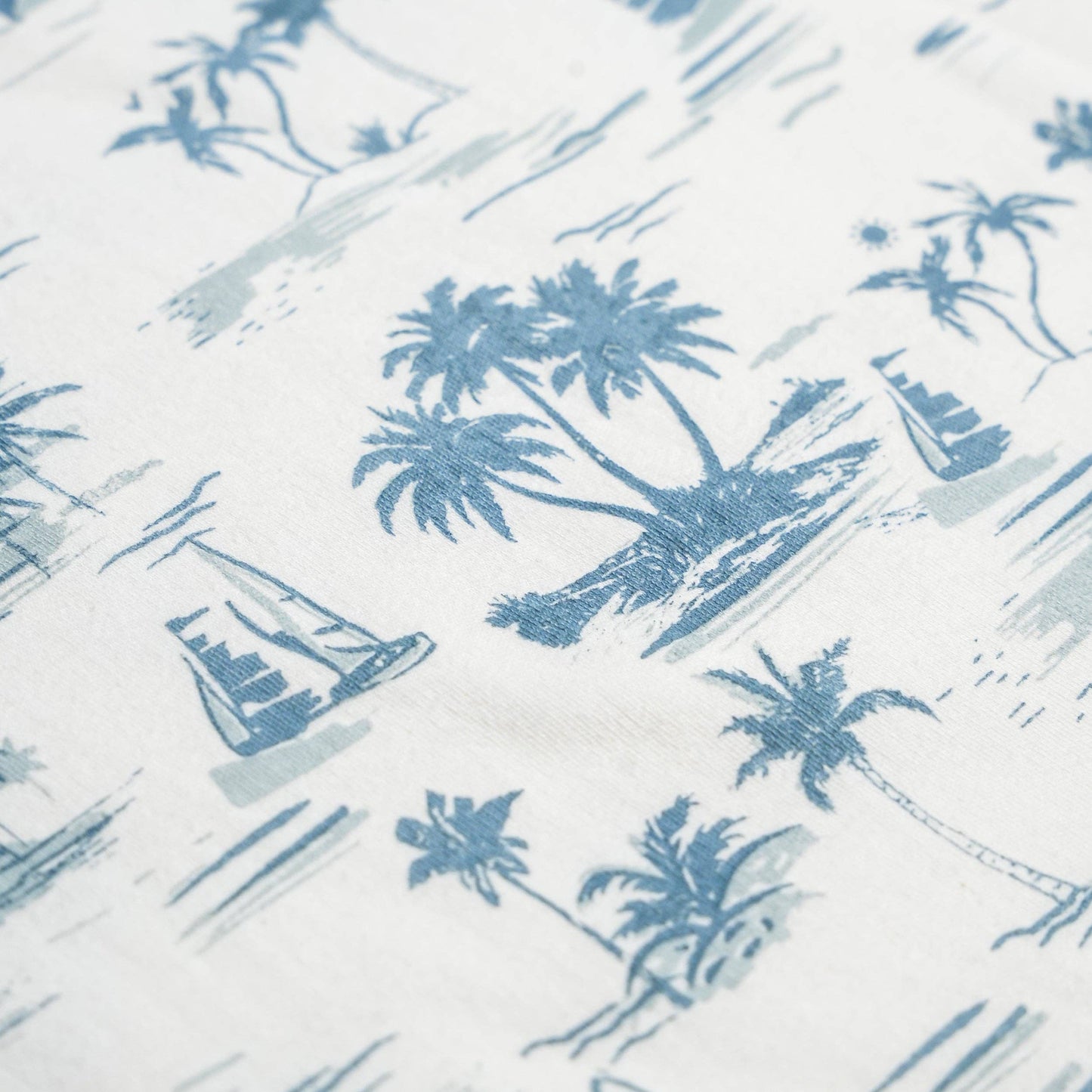 Coastal Organic Shortie Zip Romper