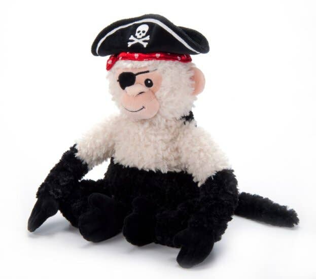 10" Capuchin Pirate Monkey Stuffed Animal
