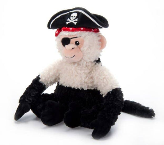 10" Capuchin Pirate Monkey Stuffed Animal