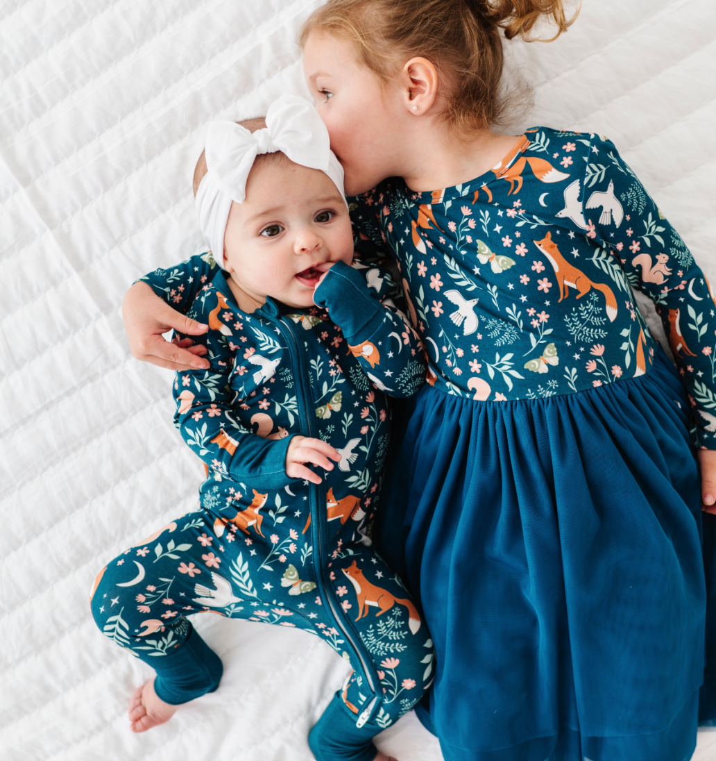 Woodland Girl Bamboo Convertible Pajamas