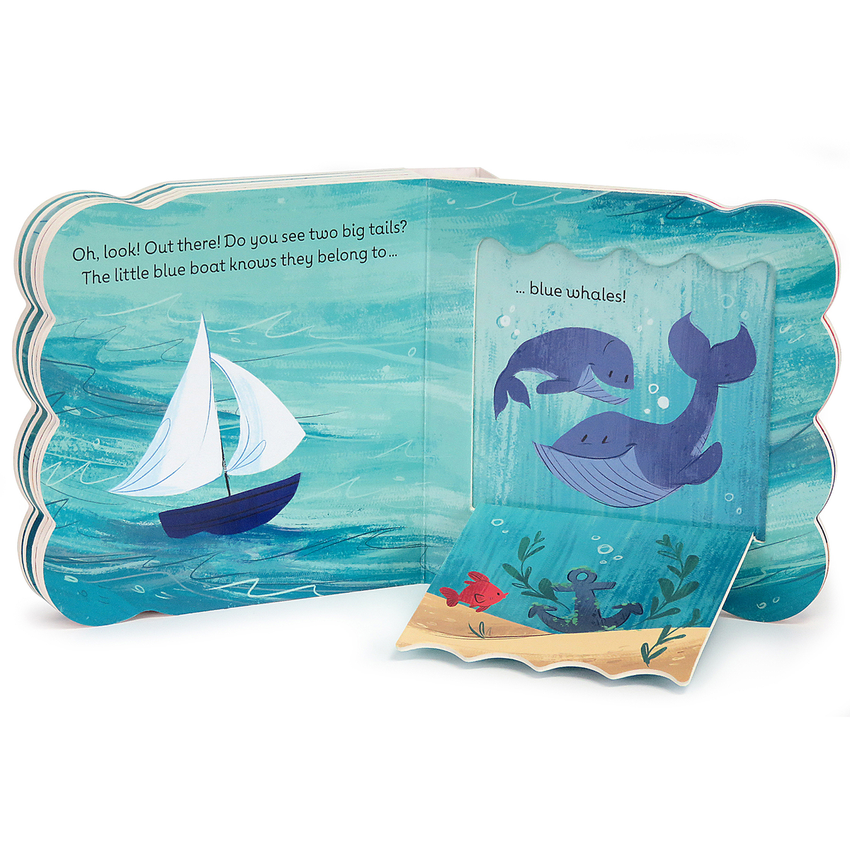 Little Blue Boat Board Book