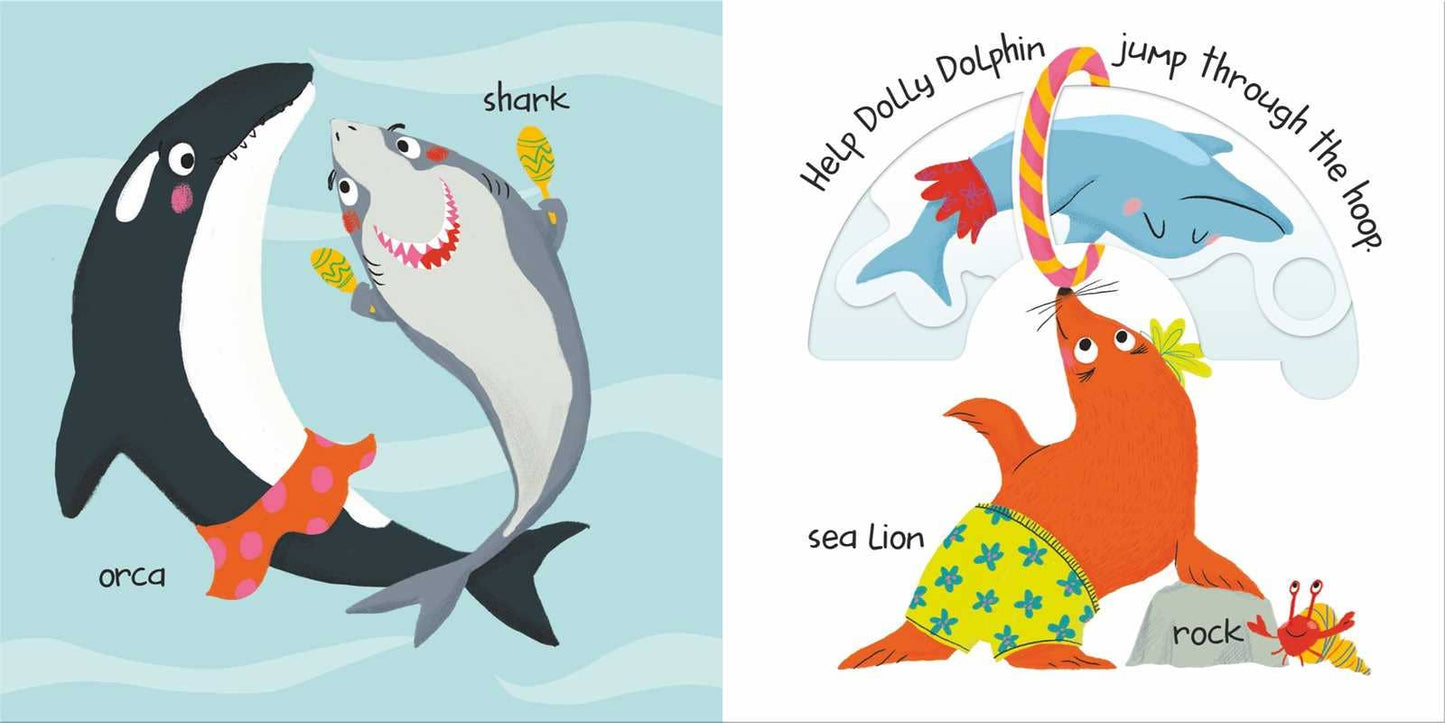 Slide and Peek - In The Ocean Board Book