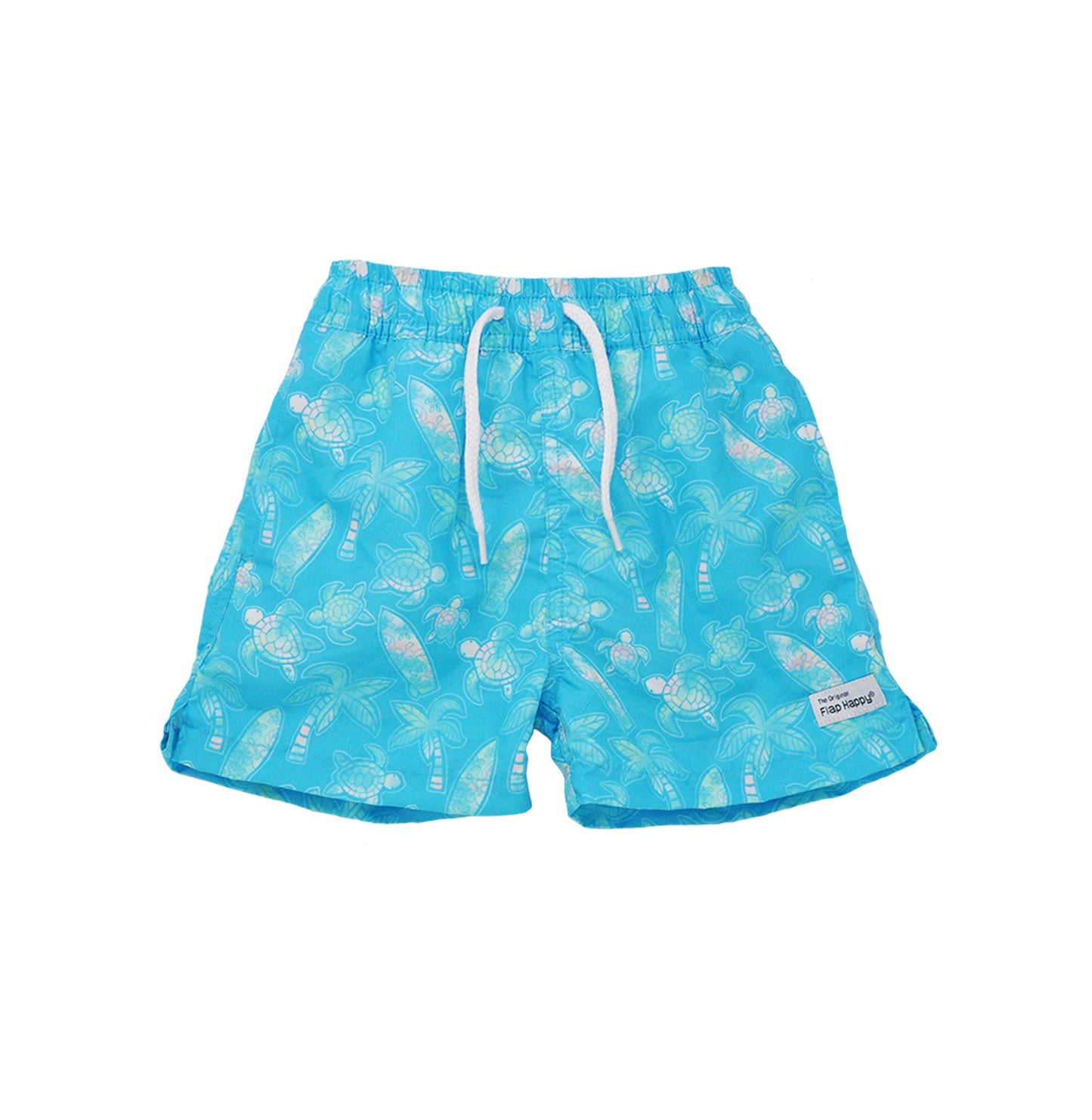 UPF50+ Rash Guard and Swim Trunks Set - Coco Beach Turtles